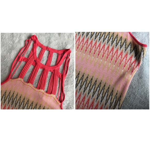 Aratta Silent Journey Knit Chevron NYC Maxi Dress - Picture 6 of 8